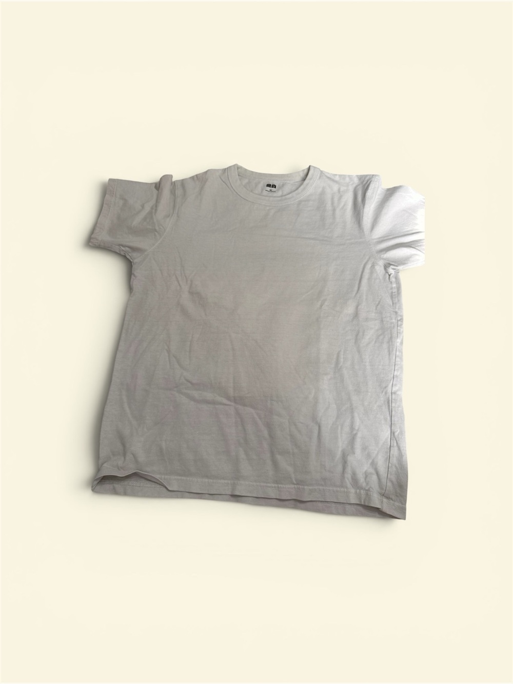 Uniqlo Men's Short Sleeve Crew T-Shirt - white